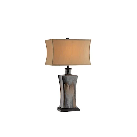 Drip Glaze Ceramic Table Lamp